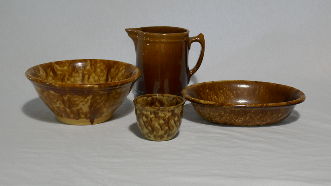 Brown stoneware