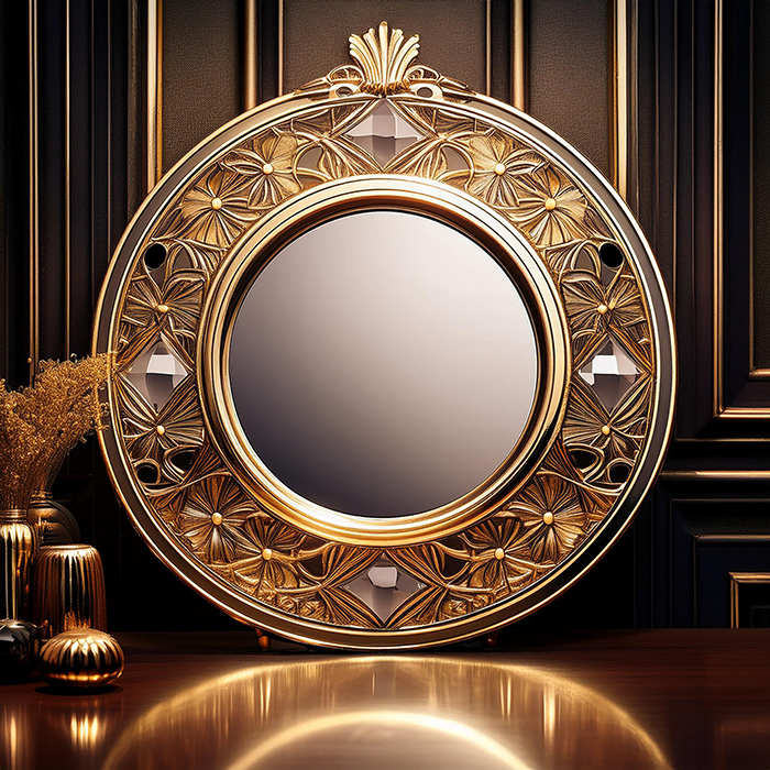 Art-Deco Glamour mirror