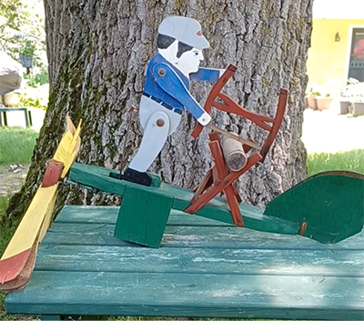 Laced plater of Blue Milk Glass