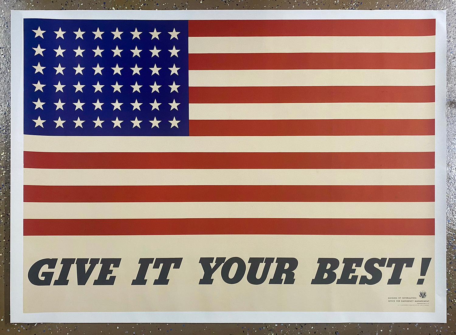 flag poster
