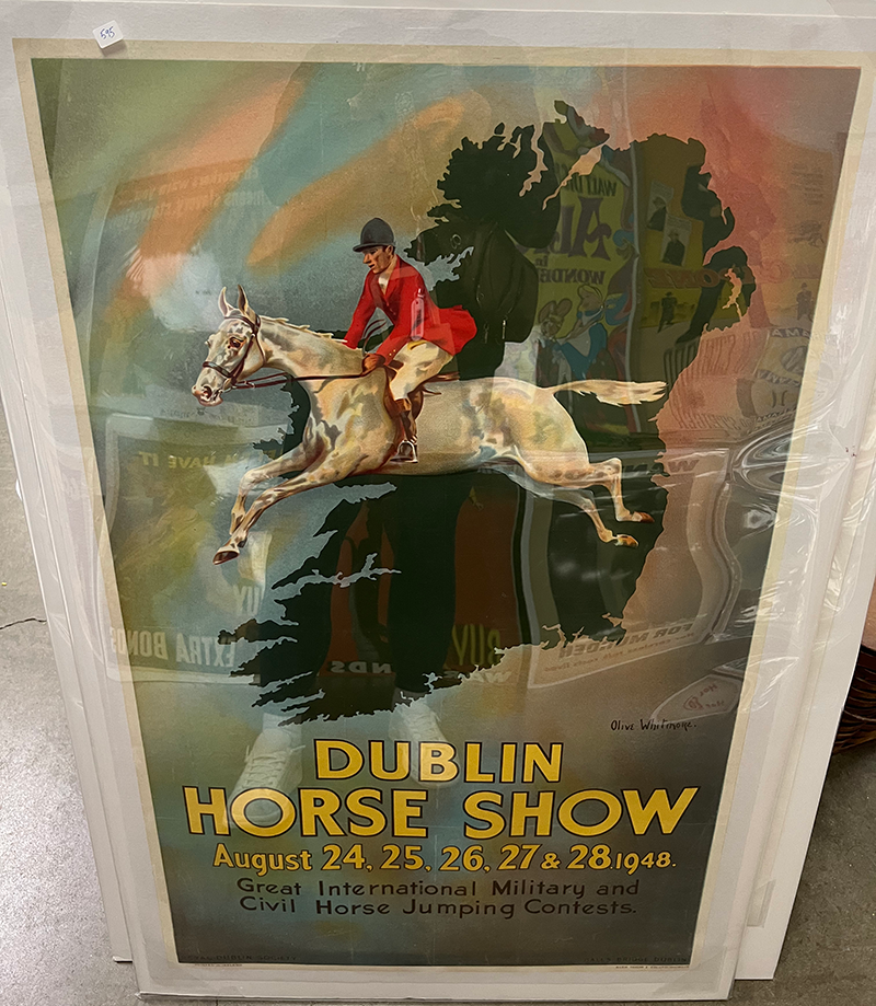 dublin horse show poster